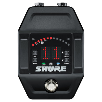 Shure GLXD6+ Guitar Pedal Receiver front