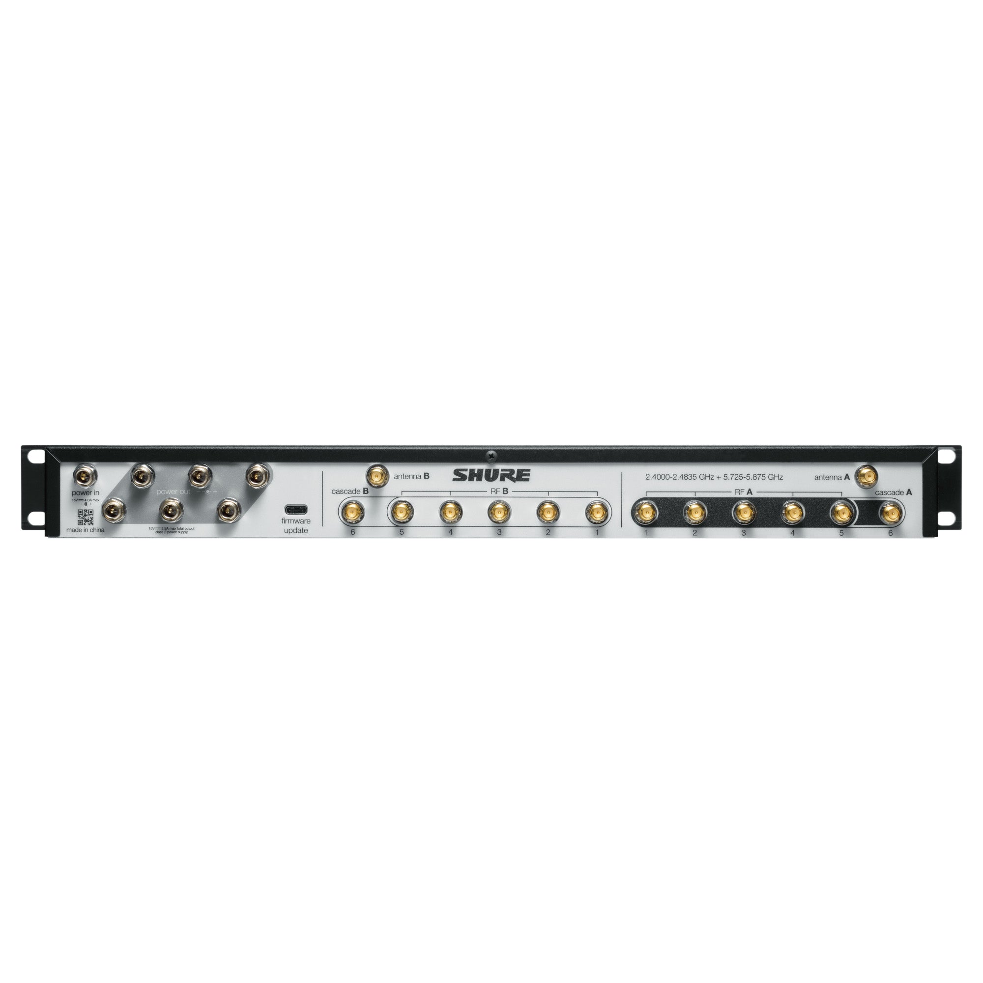 Shure GLXD+FMZ3/LC Dual Band Frequency Manager – SoundPro