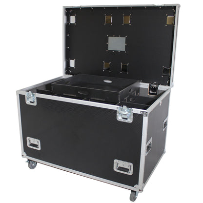 ProX TruckPax Utility Case ATA Road Case With Casters and Dividers | 48"x30"x36"