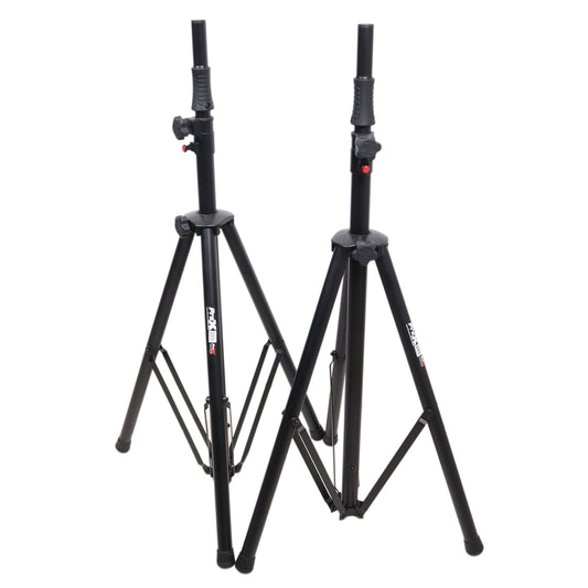 ProX Air-Powered Heavy Duty Speaker Tripod Stand | Set of 2 With Bag | 110 lb | 51"-76"