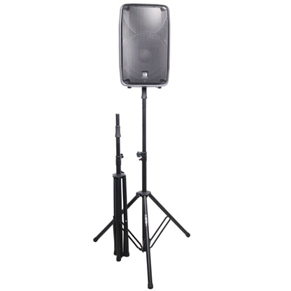ProX Air-Powered Heavy Duty Speaker Tripod Stand | Set of 2 With Bag | 110 lb | 51"-76"