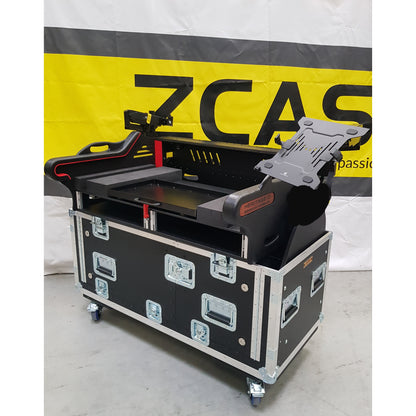 ProX Flip-Ready Hydraulic Console Case For Digital Audio Consoles | Midas Heritage D HD96-24 | Detachable