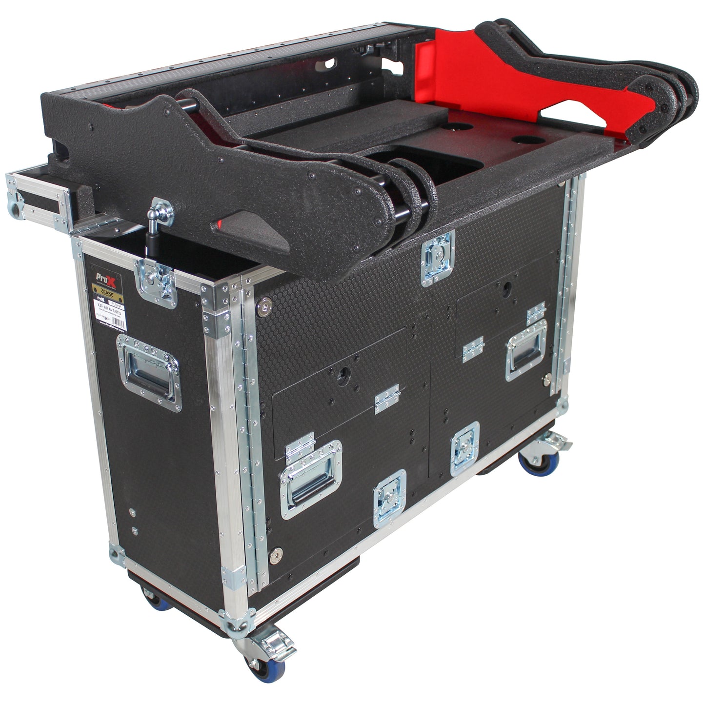ProX Flip-Ready Hydraulic Console Case For Digital Audio Consoles | ChamSys MagicQ MQ250 | Fixed