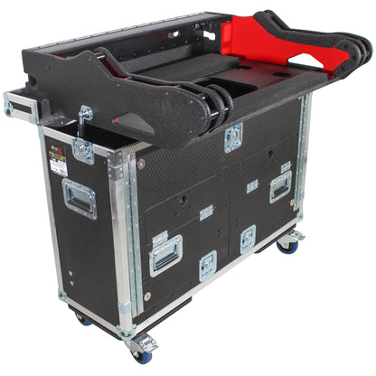 ProX Flip-Ready Hydraulic Console Case For Digital Audio Consoles | ChamSys MagicQ MQ250 | Fixed