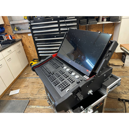ProX Flip-Ready Hydraulic Console Case For Digital Audio Consoles | ChamSys MagicQ MQ250 | Fixed