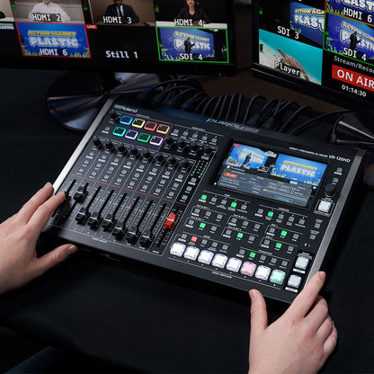 Roland VR-120HD Direct Streaming AV Mixer lifestyle