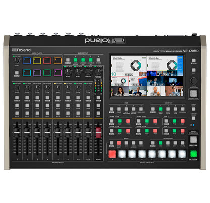 Roland VR-120HD Direct Streaming AV Mixer top