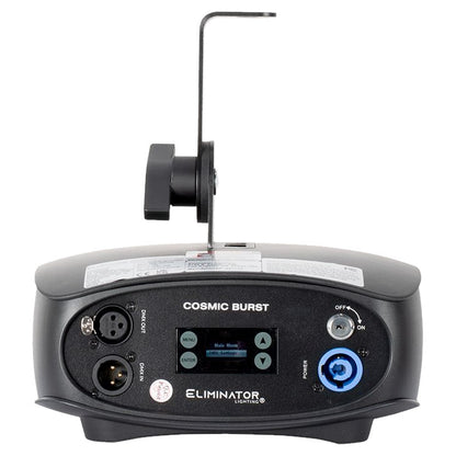 Eliminator Lighting Cosmic Burst Moonflower Laser Effect back