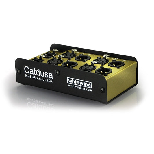 Whirlwind CATDUSA 4-Channel Cat5/Cat6 Analog Stage Box