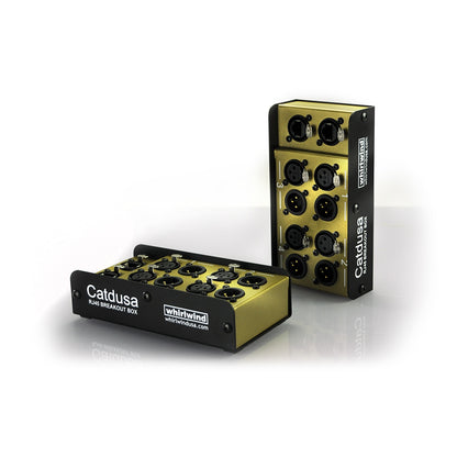 Whirlwind CATDUSA 4-Channel Cat5/Cat6 Analog Stage Box