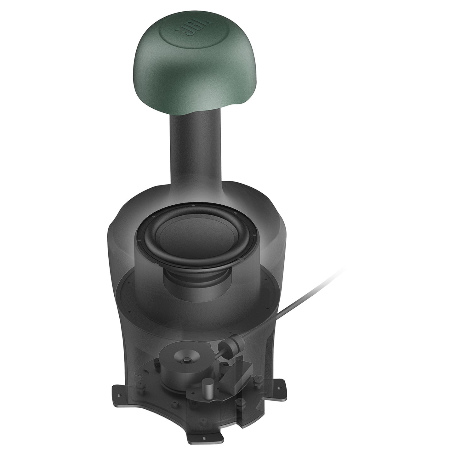 JBL GSB8 8-Inch In-Ground Landscape Subwoofer interior