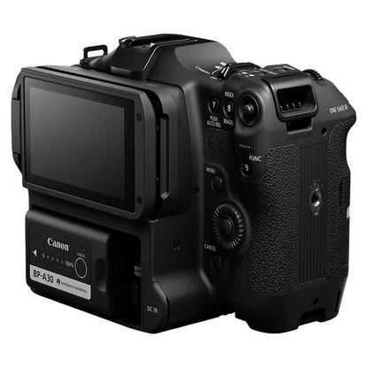 Canon EOS C70 Cinema Camera with 24-105 Lens side