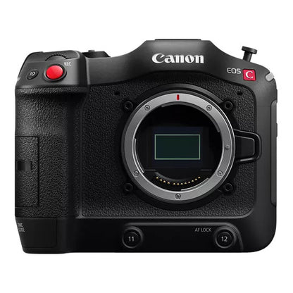 Canon EOS C70 Cinema Camera with 24-105 Lens front