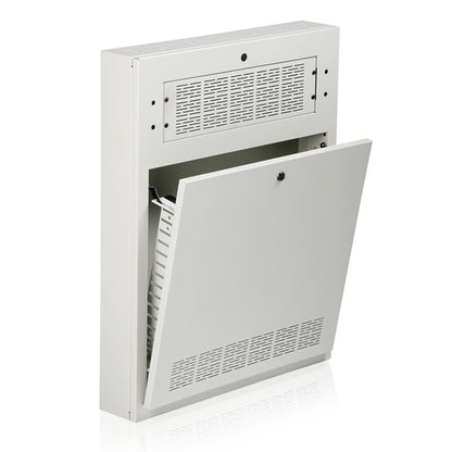 AtlasIED AWR Tilt Out Wall Cabinet 2RU Locking Tilt-Out For 19" Equipment | Half Rack