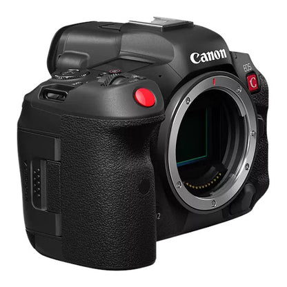 Canon EOS R5 C 8K Cinema Camera with 24-105 Lens right
