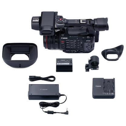 Canon XF605 Professional 4K UHD Camcorder components