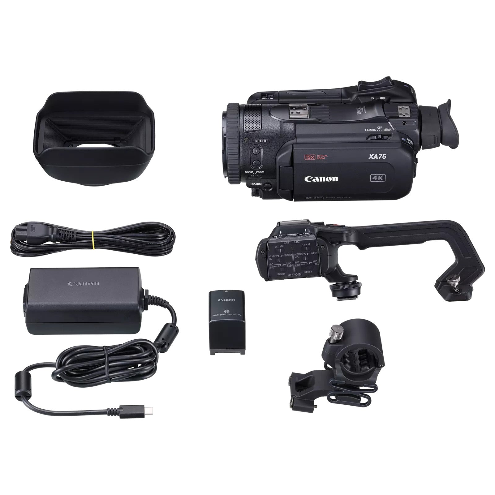 Canon XA75 Professional 4K UHD Camcorder – SoundPro