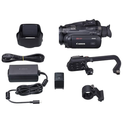 Canon XA65 Professional 4K UHD Camcorder components
