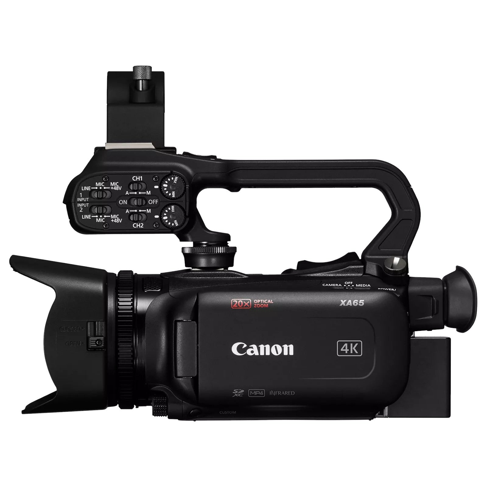 Canon XA65 Professional 4K UHD Camcorder – SoundPro