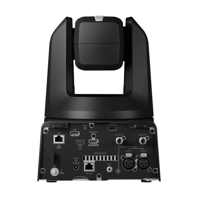 Canon CR-N500 4K NDI 15x Zoom PTZ Camera | Color: Black – SoundPro