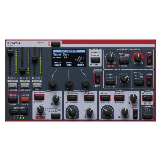 Nord Stage 4 Compact 73-Key Stage Keyboard synth