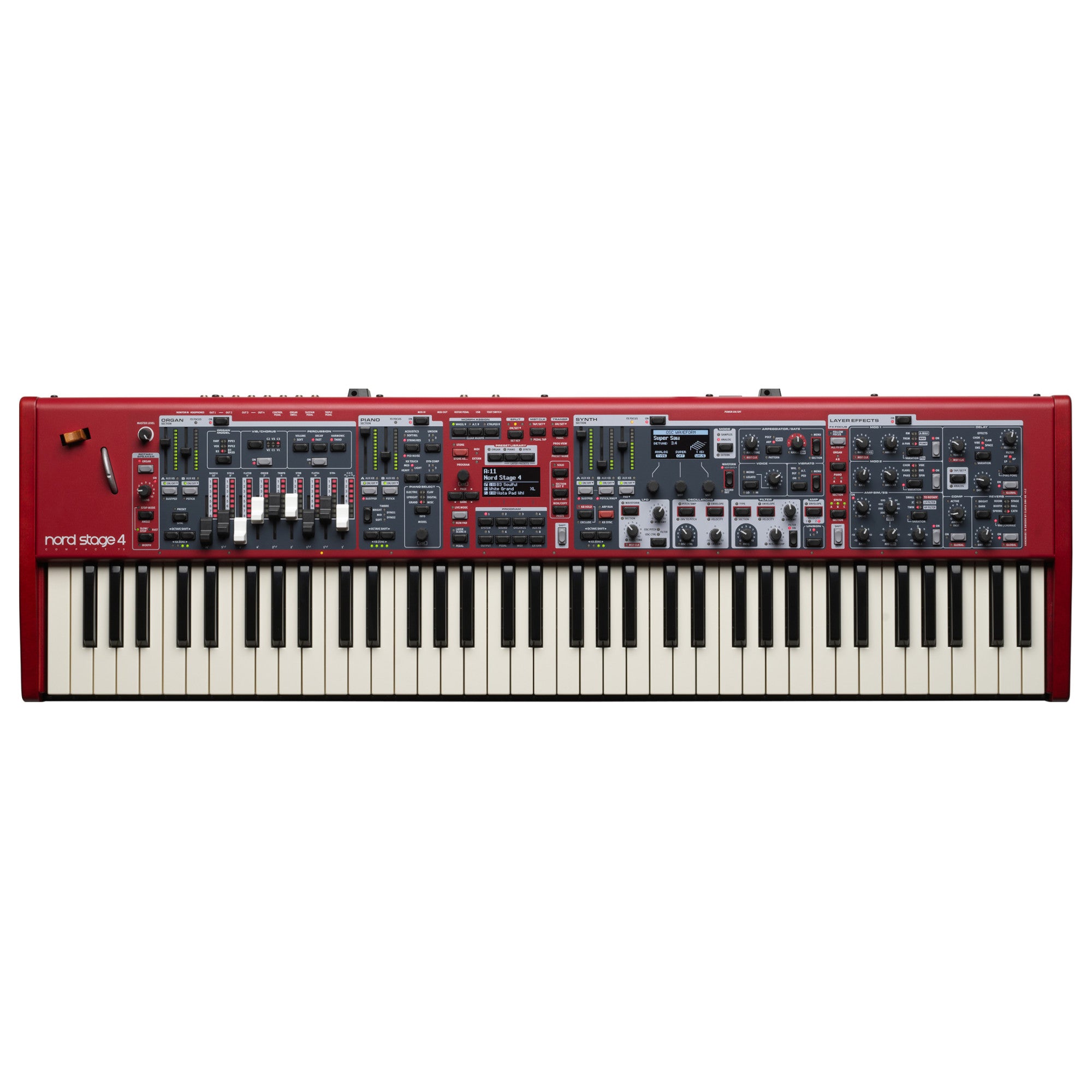 Nord Stage 4 Compact 73-Key Stage Keyboard – SoundPro