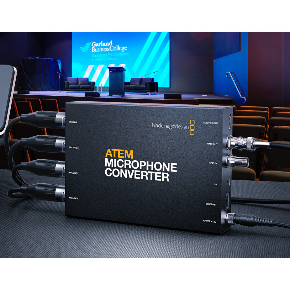 Blackmagic Design ATEM Microphone Converter lifestyle 1