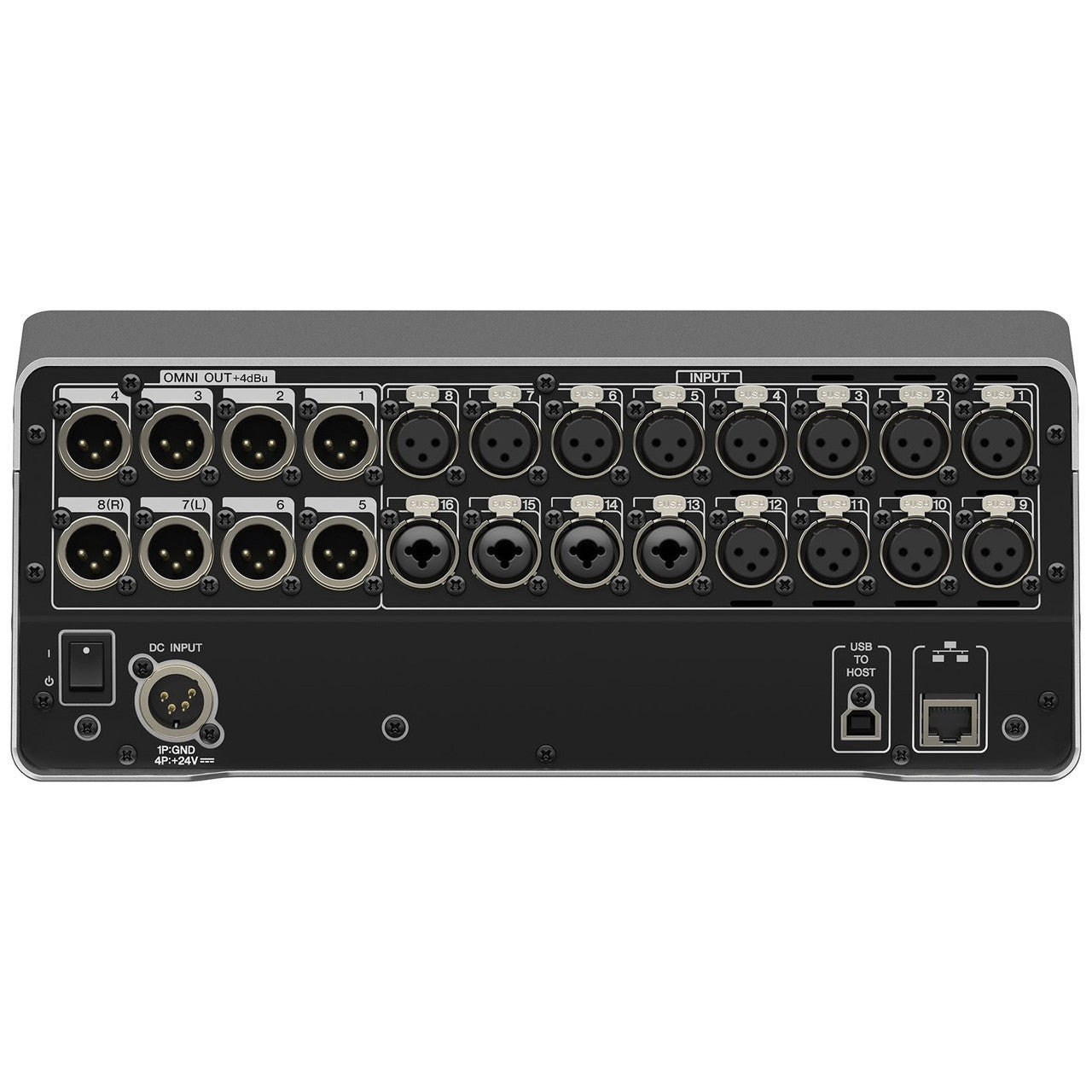 Yamaha DM3S 22-Channel Ultra Compact Digital Mixer back