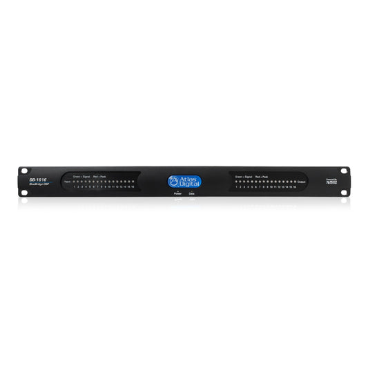 AtlasIED BB-1616 BlueBridge Networkable DSP Device | 16 Input x 16 Output | Without Dante