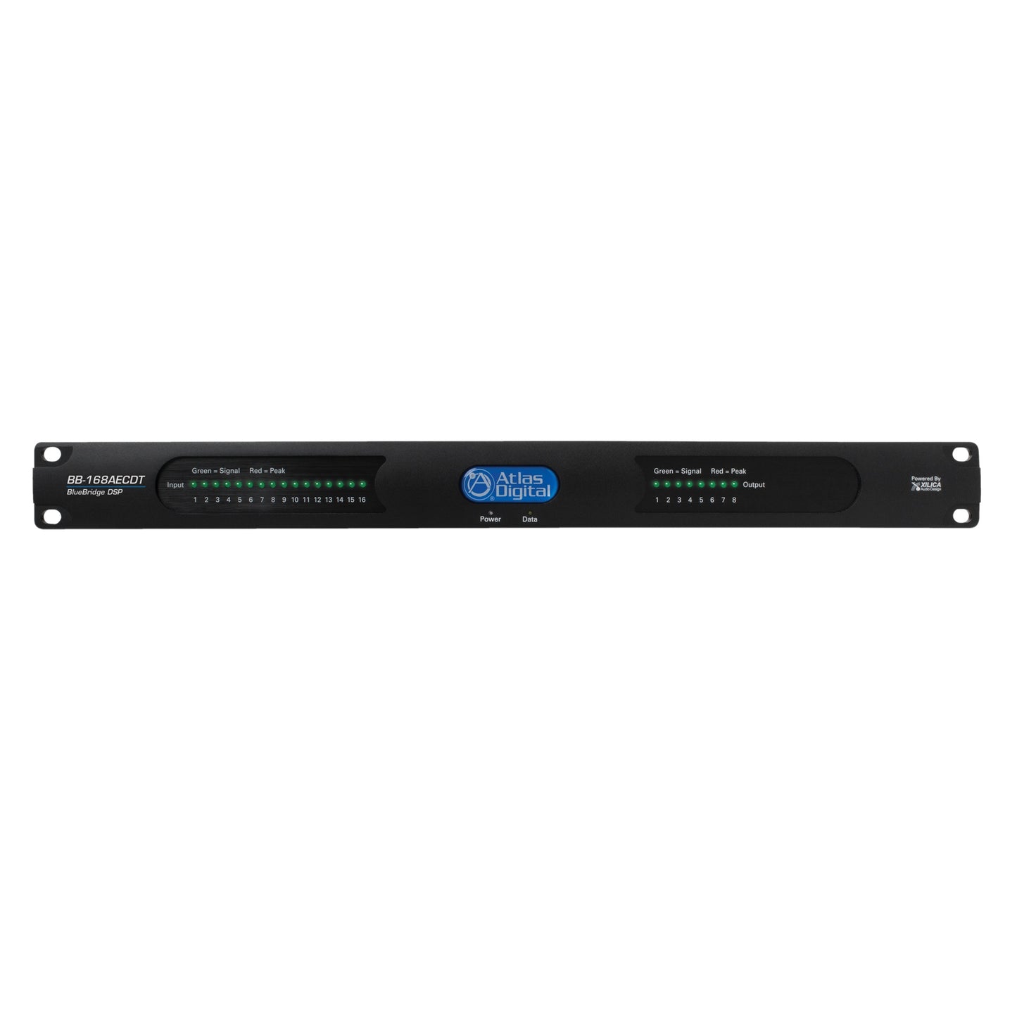 AtlasIED BlueBridge Networkable DSP Device With TCP/IP Control | Acoustic Echo Cancellation | 16 Input x 8 Output