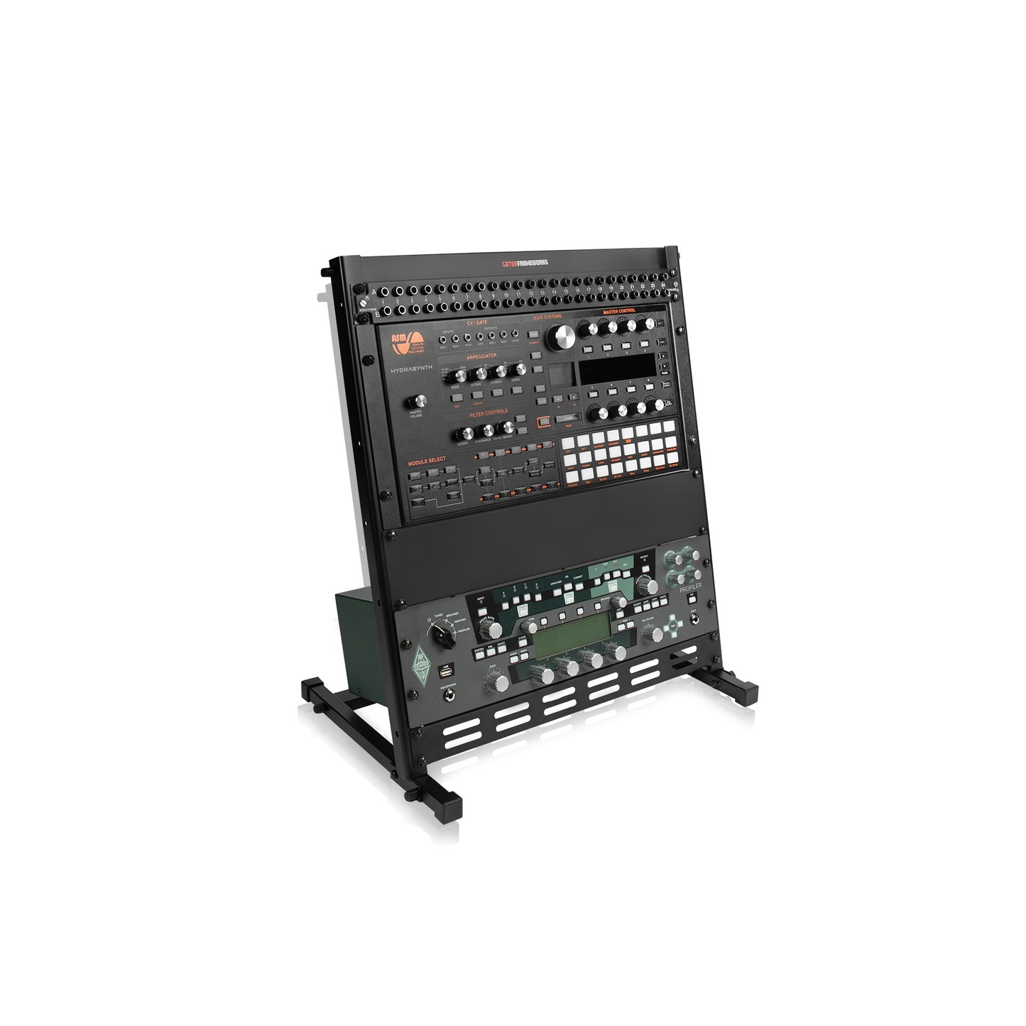 Gator GFW-DESKTOPRK-12U Frameworks Metal Desktop Rack | 12U