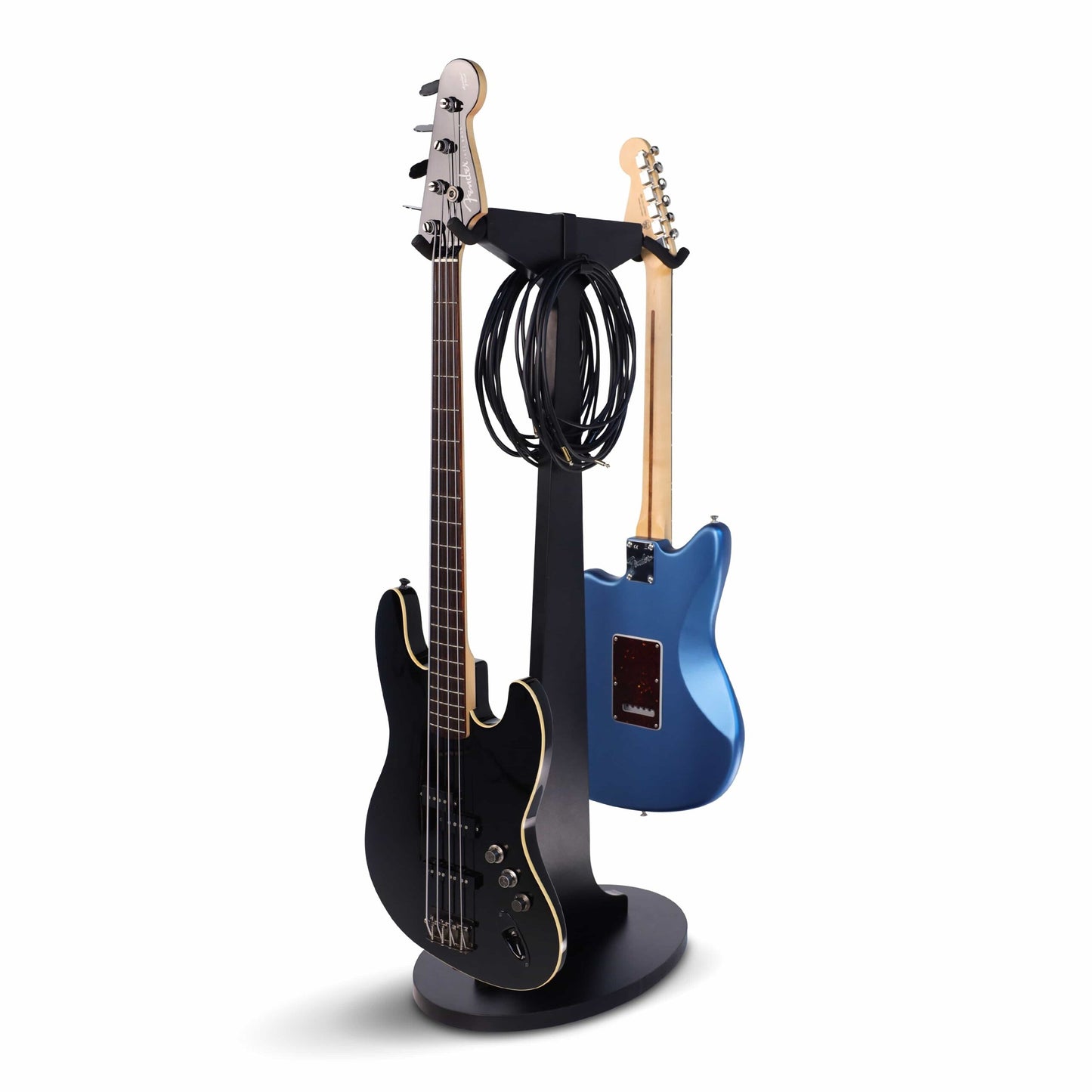 Gator GFW-ELITEGTRHNGSTD-2X-BLK Elite Dual Guitar Hanging Stand | Black