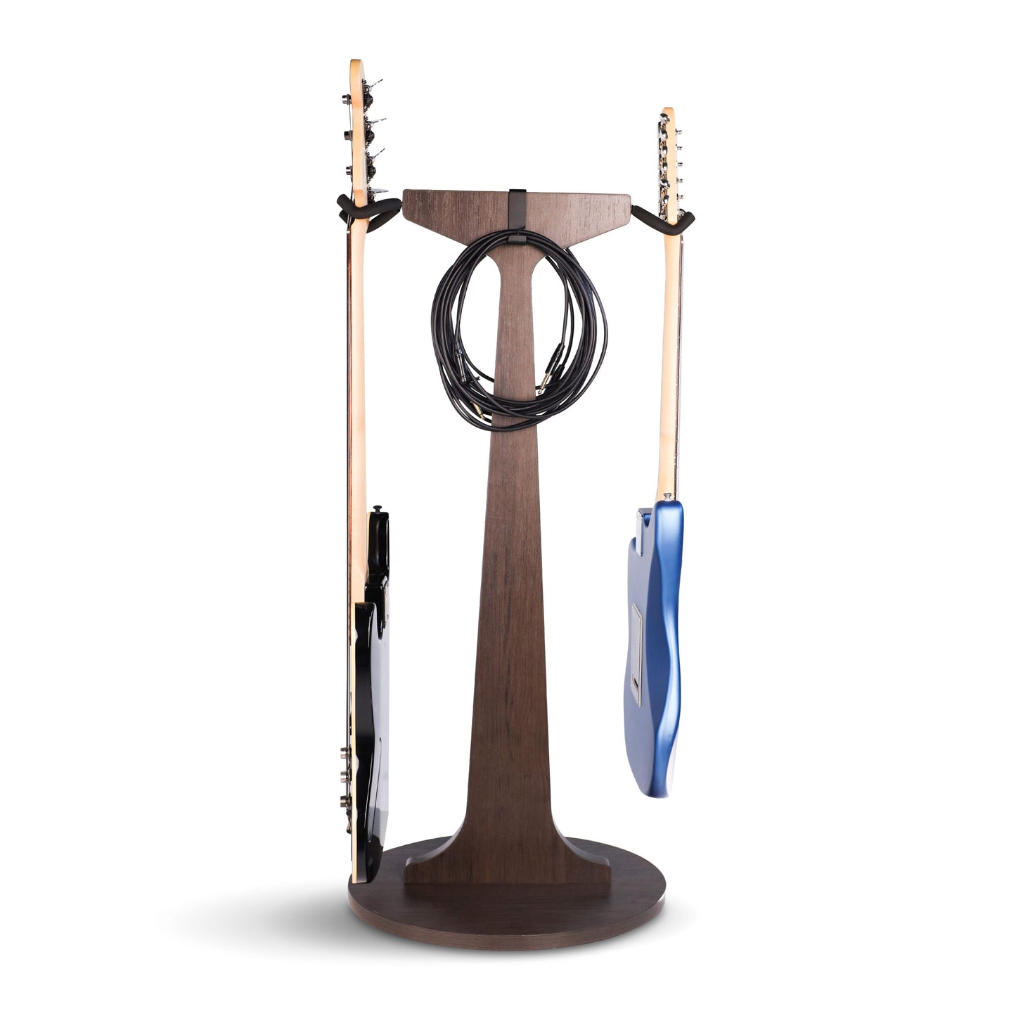 Gator GFW-ELITEGTRHNGSTD-2X-BRN Elite Dual Guitar Hanging Stand | Brown