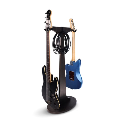 Gator GFW-ELITEGTRHNGSTD-2X-BRN Elite Dual Guitar Hanging Stand | Brown