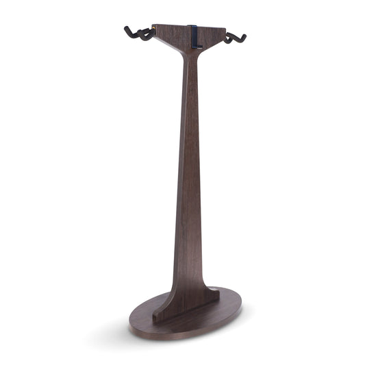 Gator GFW-ELITEGTRHNGSTD-2X-BRN Elite Dual Guitar Hanging Stand | Brown