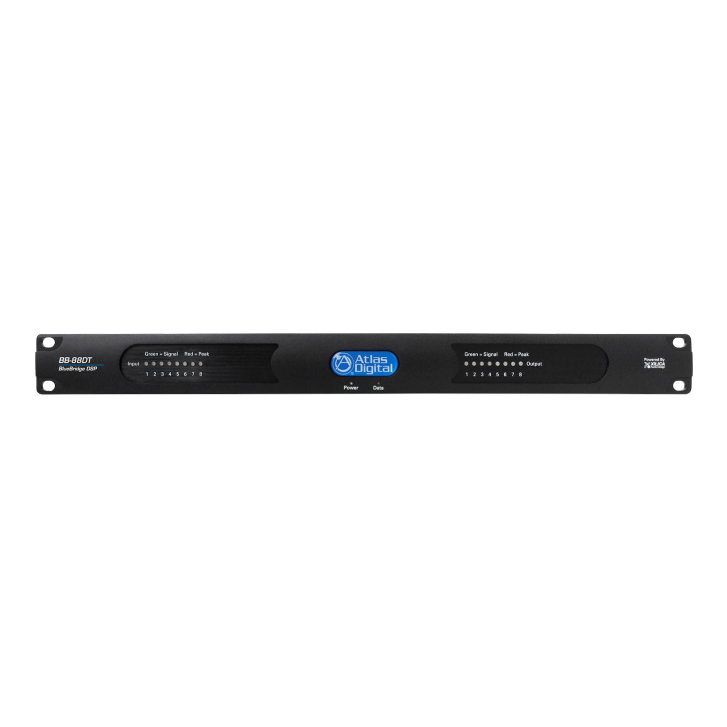 AtlasIED BB-88DT 8x8 DSP Audio Processor with Dante