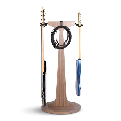 Gator GFW-ELITEGTRHNGSTD-2X-GRY Elite Dual Guitar Hanging Stand | Grey