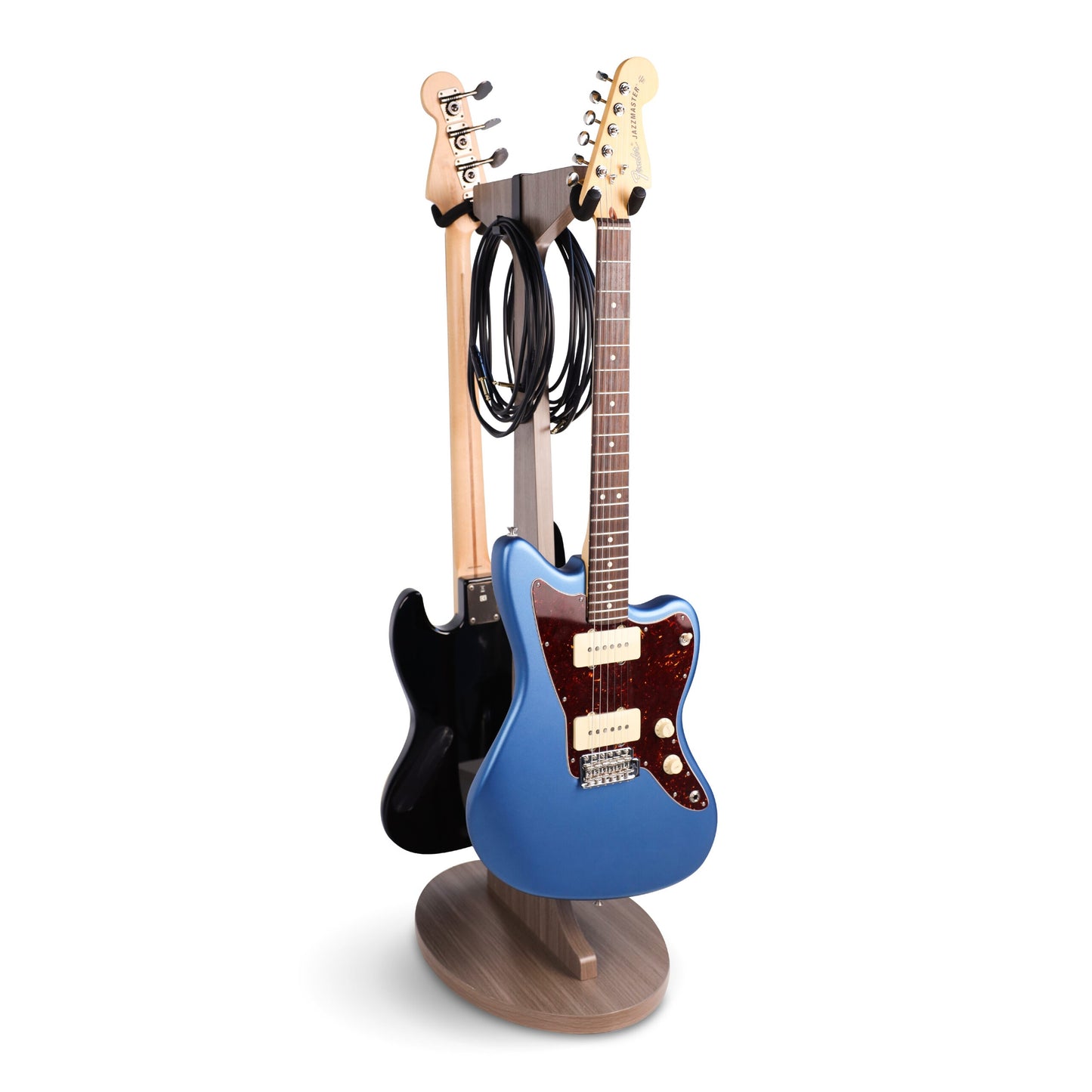 Gator GFW-ELITEGTRHNGSTD-2X-GRY Elite Dual Guitar Hanging Stand | Grey
