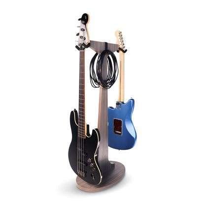 Gator GFW-ELITEGTRHNGSTD-2X-GRY Elite Dual Guitar Hanging Stand | Grey