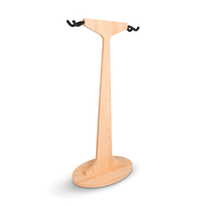 Gator GFW-ELITEGTRHNGSTD-2X-MPL Elite Dual Guitar Hanging Stand | Maple