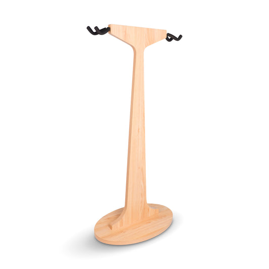 Gator GFW-ELITEGTRHNGSTD-2X-MPL Elite Dual Guitar Hanging Stand | Maple