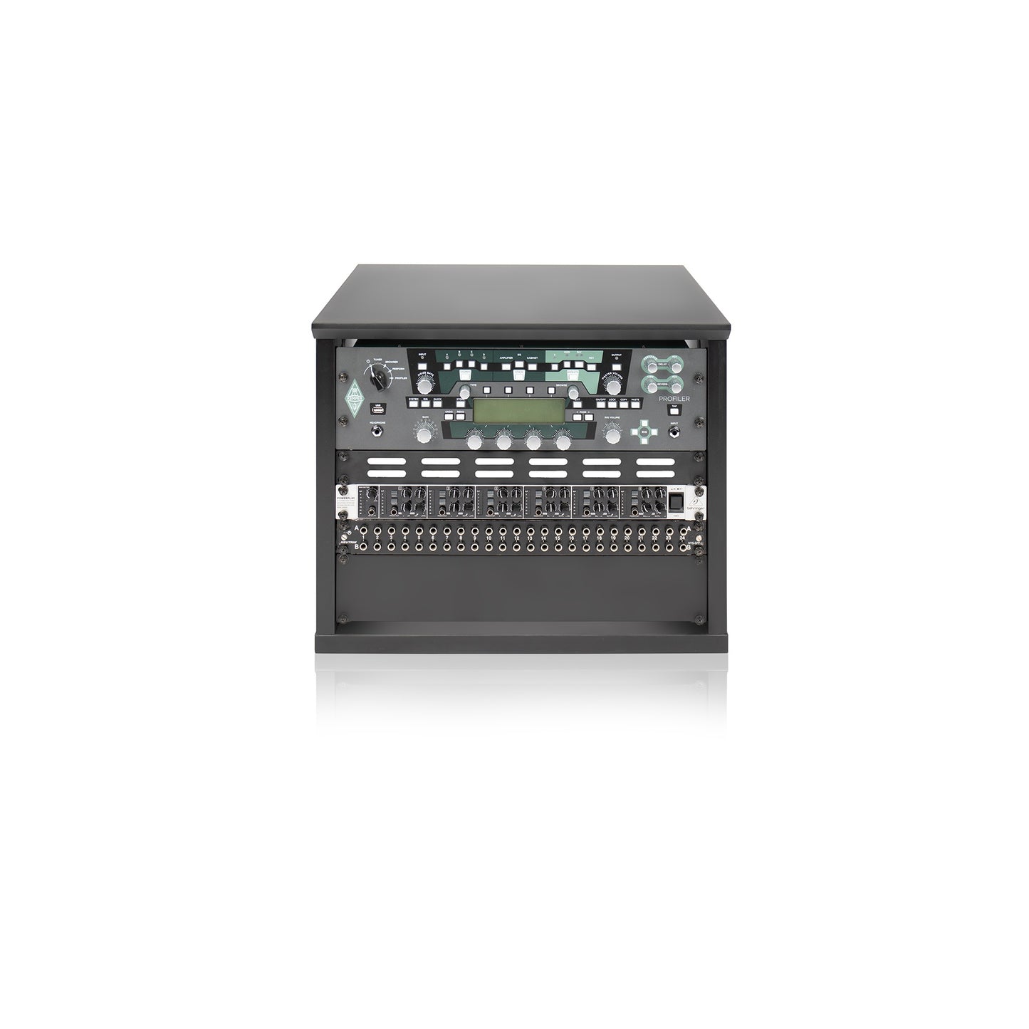Gator GFW-ELITERK-8U-BLK Elite Series 8U Desktop Studio Rack | Black
