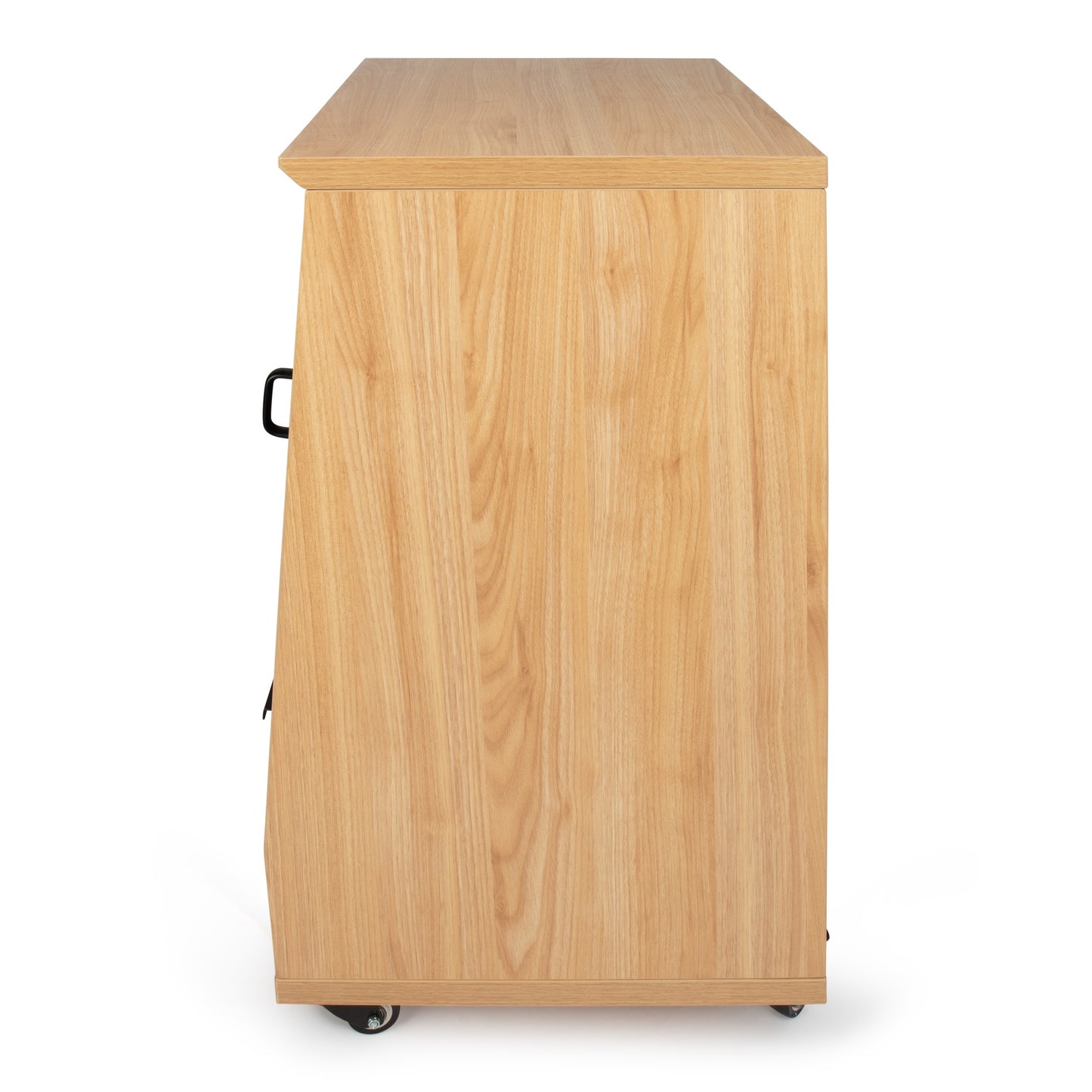 Gator GFW-ELITESTUDIORK12-MPL Frameworks Elite Angled 12U Studio Rack | Maple