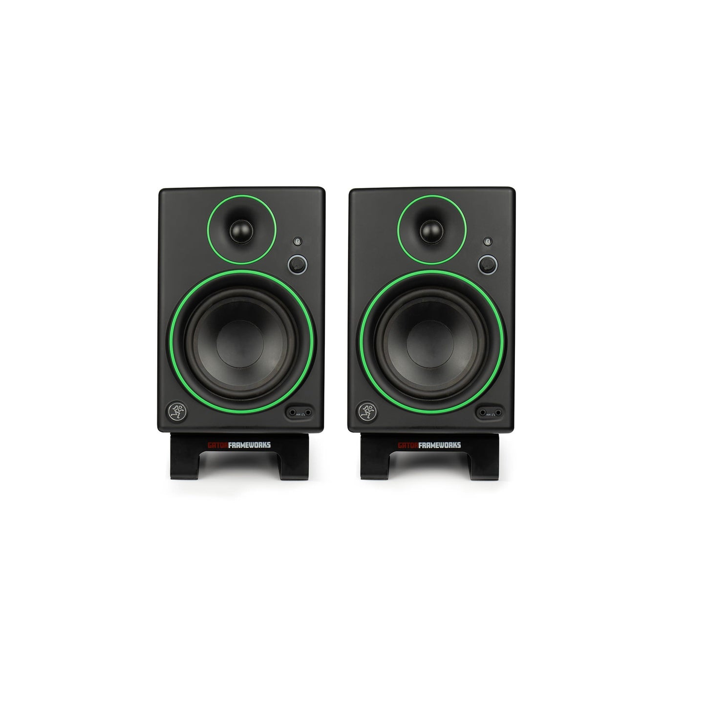 Gator GFW-SPKSTMNDSK-WDG Desktop Speaker Wedge Stand Pair