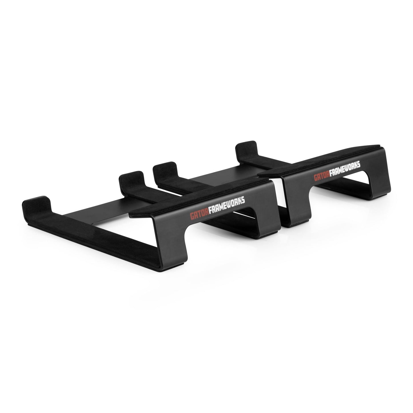 Gator GFW-SPKSTMNDSK-WDG Desktop Speaker Wedge Stand Pair