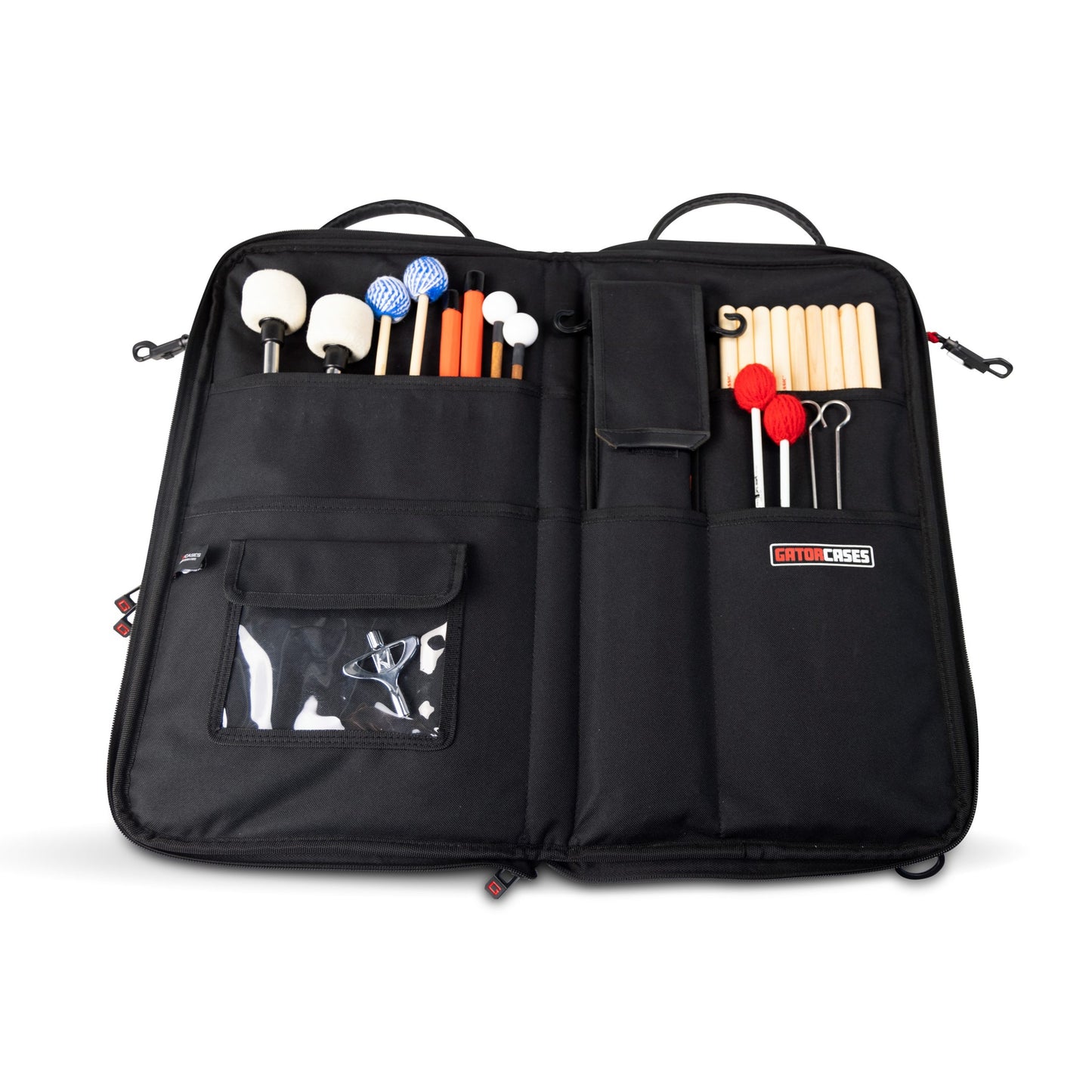 Gator GP-STICKBAG-DLX Deluxe Faux Leather Drumstick Bag