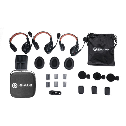 Hollyland Solidcom C1 Pro Wireless Dual-Mic ENC Headset Intercom For 3