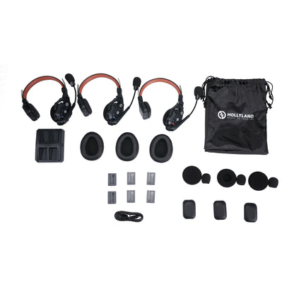 Hollyland Solidcom C1 Pro Wireless Dual-Mic ENC Headset Intercom For 3