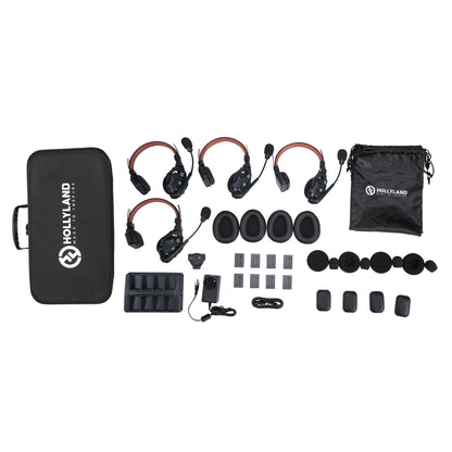 Hollyland Solidcom C1 Pro Wireless Dual-Mic ENC Headset Intercom For 4