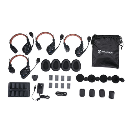Hollyland Solidcom C1 Pro Wireless Dual-Mic ENC Headset Intercom For 4